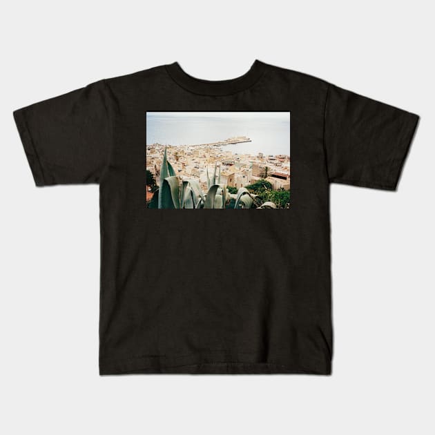 Bella Italia - Marettimo Shot on Film Kids T-Shirt by visualspectrum